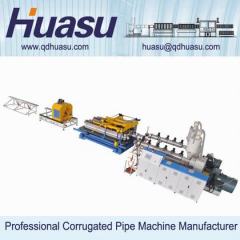 HDPE/PP Double Wall Corrugated Pipe Extrusion Machine