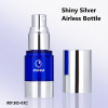 10 ml blue airless pump bottles