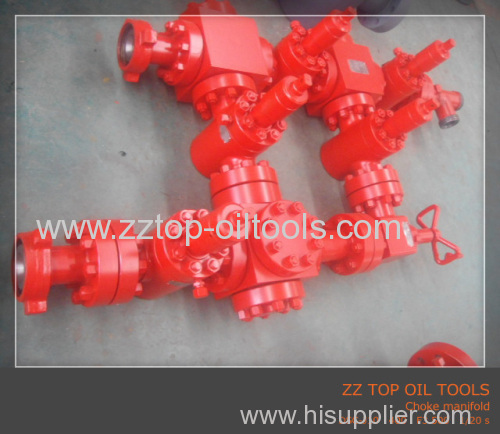 Drill floor manifold well surface