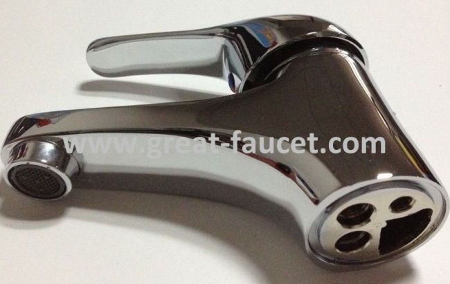 Single Handle Lavatory Mixers With Good Chrome Plate