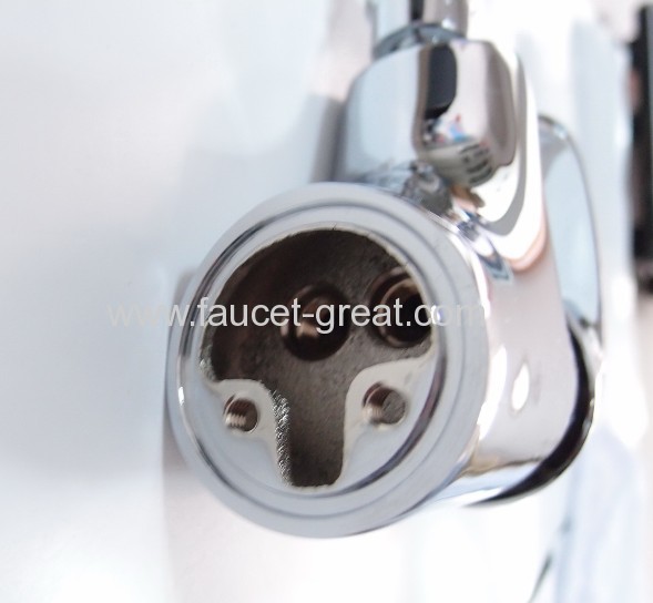 Single hole water faucet used by women