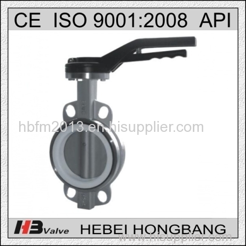 Stainless Steel Wafer Type Butterfly Valve