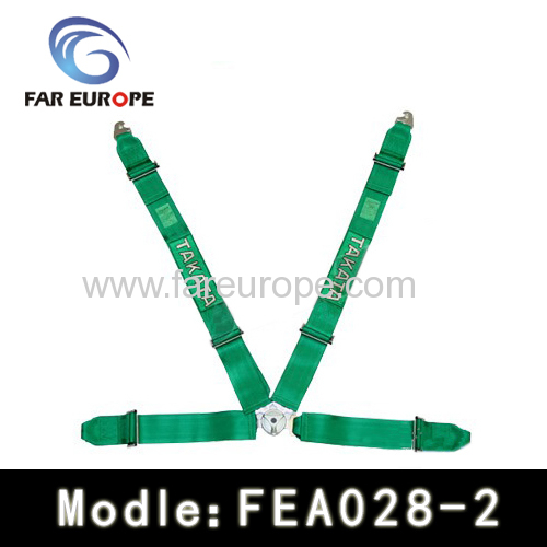 Four point safety belts