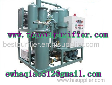 Stainless steel vacuum oil purification machine can restore oil original performance and color