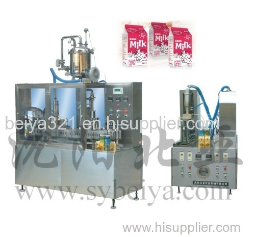 Milk Gable-Top Filling and Packaging Machine