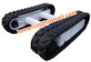 custom built rubber crawler track undercarriage