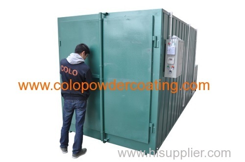 Durable powder coating ovens