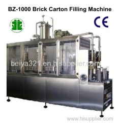 Semi Automatic Liquid Brick carton Filling System