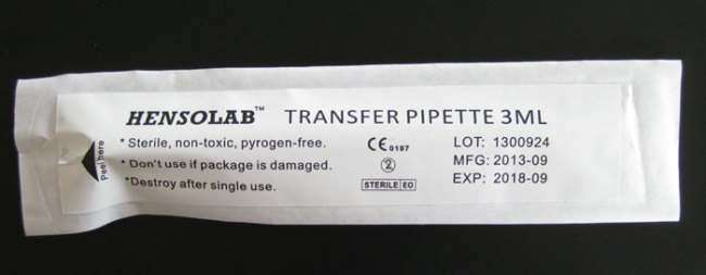 Disposable Transfer Pipette / Plastic Pasteur Pipette