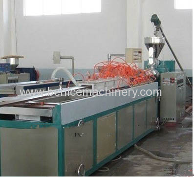 PVC profile production line manufacture
