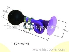 Color big iron bicycle air horn