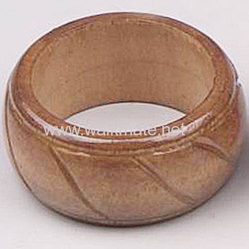 classical handicraft wooden napkin ring 
