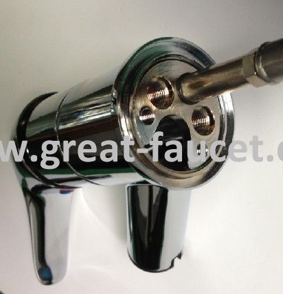 Pull Out Shower Head Kitchen Mixer With Good Chrome