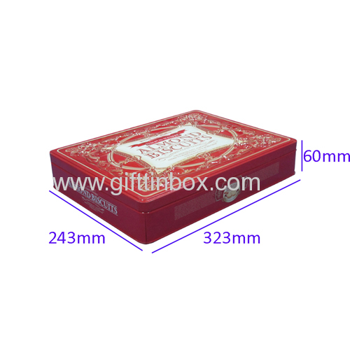 Biscuit tin box F03048-BT