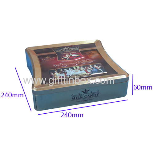 Chocolate tin box F06005