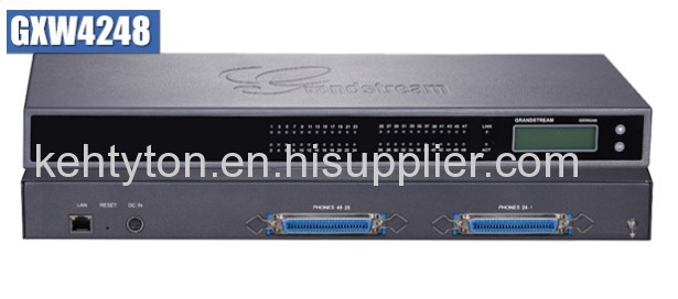 GXW4216\24\32\48 FXS Analog VoIP Gateway RJ11 FXS ports plus & 1/1/2 x 50 pin Telco connectors 