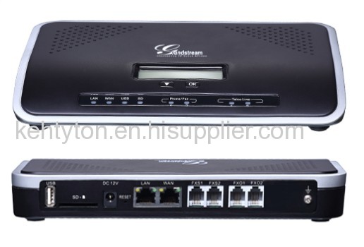 Grandstream UCM6100 series IP PBX Appliance Integrated 2/4/8/16 PSTN trunk FXO ports with integrated PoE, USB, SD