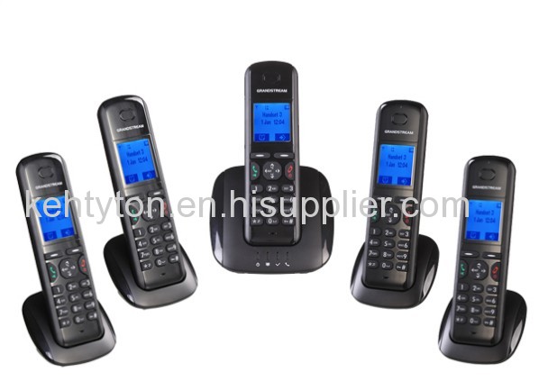 Grandstream DP715/DP710 VoIP DECT IP Phone Supports 5 SIP Accounts wireless mobile phone 