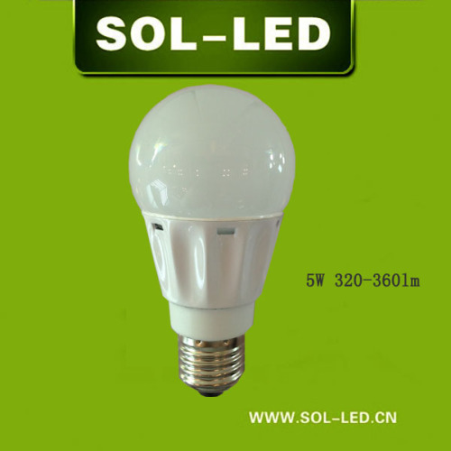 LED Bulb 5W 320lm >80Ra