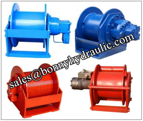 compact hydraulic winch crane winch