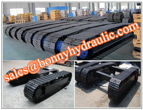 drilling machinery steel track undercarriage