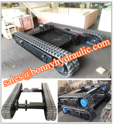 complete rubber track undercarriage