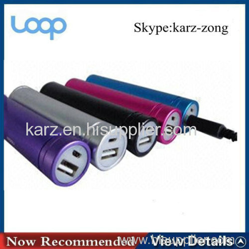 Power bank factory,2200mah power bank with colorful