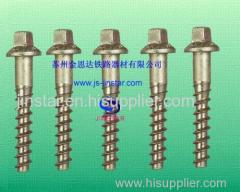 rail spike screw spike sleeper screw