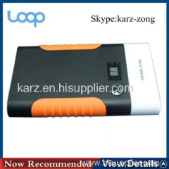 12000 mah power bank charger for iphone/samsung/blackberry