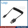 5 pin retractable spring usb cable for samsung