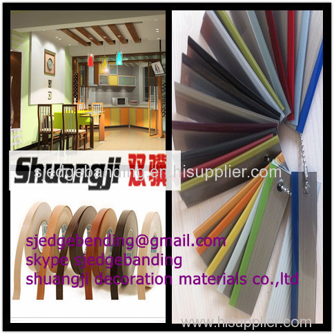 china 2013 hot selling pvc edge banding for polywood