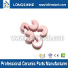 Smooth textile ceramic slit