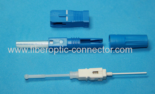 Hot melt fiber optic connector with best qaulity