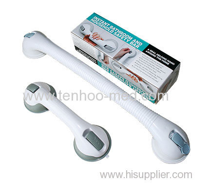 Bathroom Shower Grip Grab Bar with Safety Suction Cups