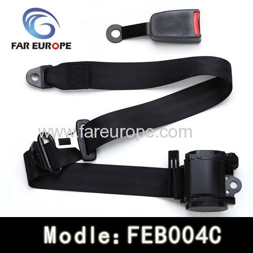 3 point retractor seat belt