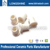 white textile ceramic eyelet with groove
