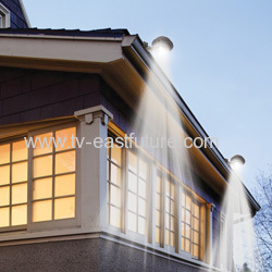 Solar LED gutter light