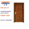 decoration solid wooden doors with glass