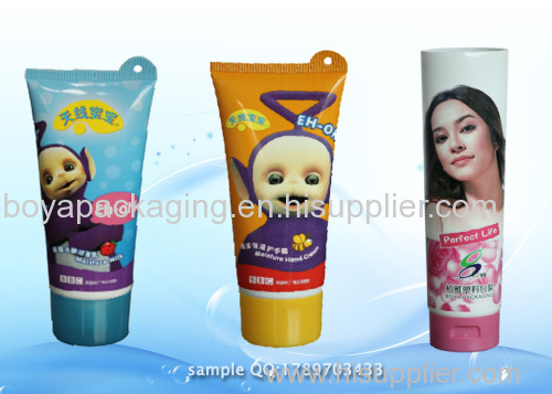 Face Cream Plastic Tube with Offset Printing