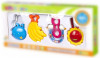 4pcs set baby rattles