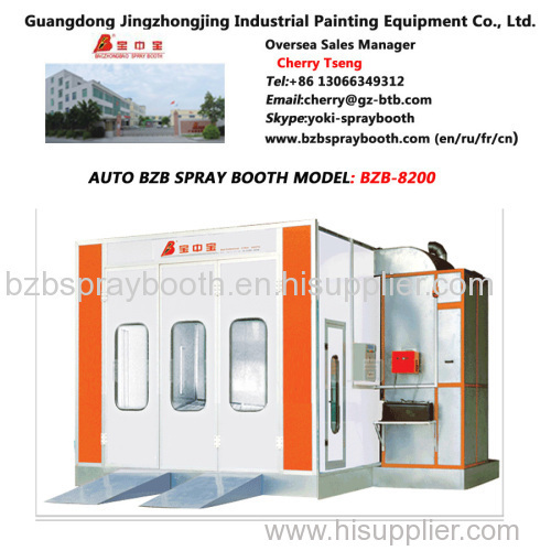 CE Approved Spray Booth bzb-8200