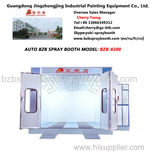 Australian Standard Spray Booth BZB-820