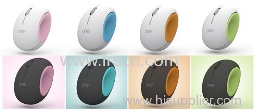 Cute colorful /candy color/Cute optical wireless computer egg mouse