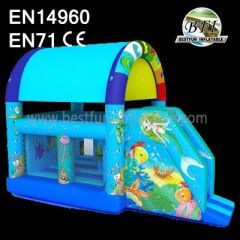 Deep Sea Inflatable Castle Combo Buncer