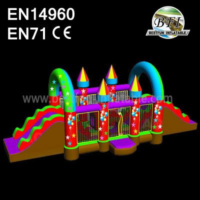 Happy Jumping Bouncy Castle Slide Manufacturers