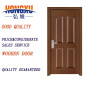 decoration beveled glass wood doors