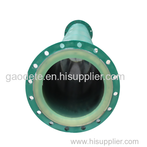 wear-resistant pipe, Steel lining pu wear-resisting pipe, polyurethane tailings conveying pipe