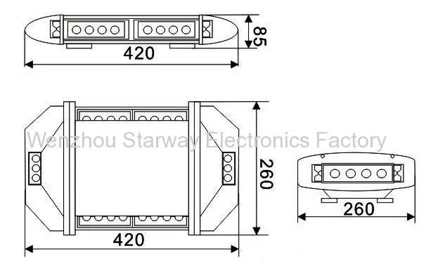 Emergency LED Mini light bar