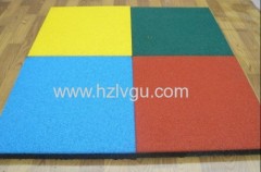 Playground rubber tiles rubber mats