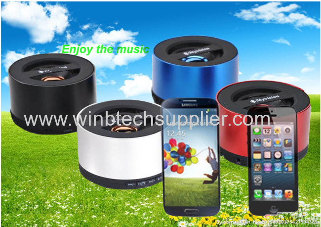 2013 Newest Best Design Wireless Bluetooth Speaker with Hands Free Function